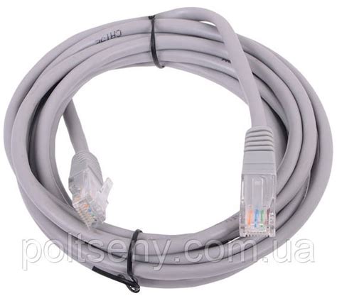 Кабель LAN CAT Витая Пара Ethernet Patch Cord RJ45 5 Метров (ID ...