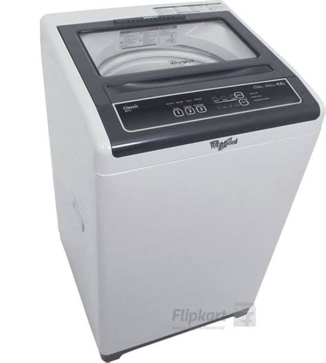 Whirlpool 6 Kg Fully Automatic Top Load Washing Machine Grey Price In India Buy Whirlpool 6 Kg