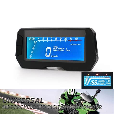 Velocímetro Lcd Universal Para Motocicleta Velocímetro Digital