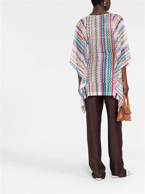 Missoni Zig Zag Woven Beach Dress Farfetch