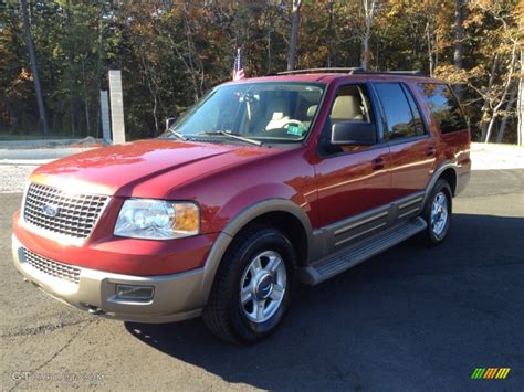 2004 Redfire Metallic Ford Expedition Eddie Bauer 4x4 72551811 Car Color Galleries