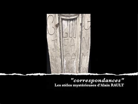 Correspondances Les St Les Myst Rieuses D Alain Rault Mus E Art