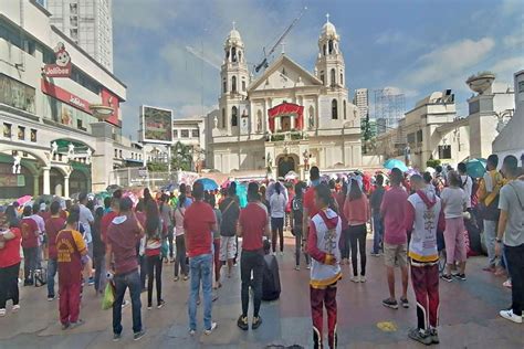 Mga Deboto Kuntento Sa Pagdiriwang Ng Pista Ng Itim Na Nazareno