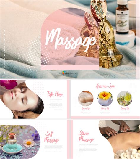 20 Massage PPT Templates Google Slides Slide Members