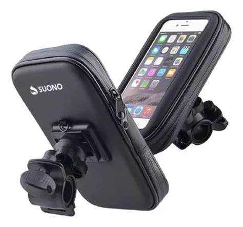 Soporte Porta Celular Para Manubrio Bicicleta Moto Con Funda