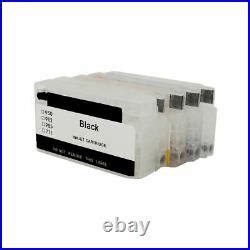 Refillable Ink Cartridges For HP Officejet Pro 7720 7740 Printer With ARC Chip | Empty Ink ...