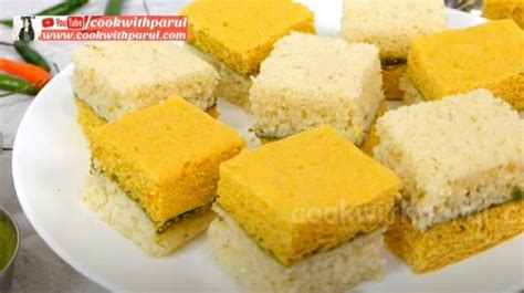 Suji Besan Dhokla Recipe | Rava Besan Dhokla Recipe | Suji Besan Ka Dhokla Recipe - Cook with Parul