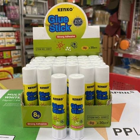 Jual LEM STIK KENKO GS 01 8GR LEM KERTAS GLUE STICK KENKO 1PCS