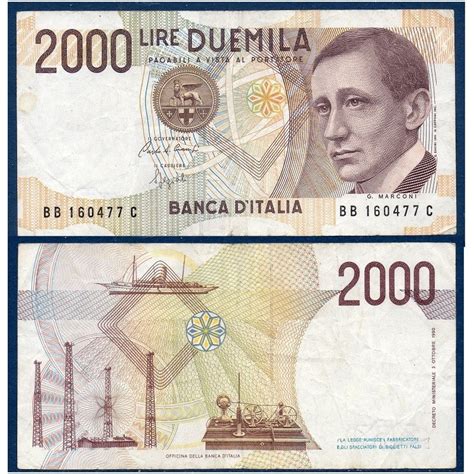 Italie Pick N Ttb Billet De Banque De Lire