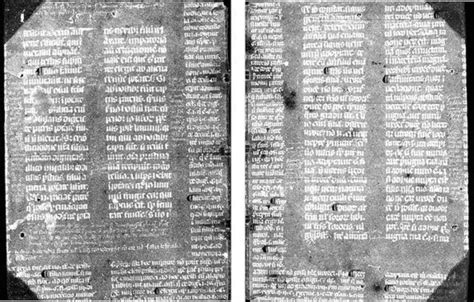 High Intensity X Ray Imaging Reveals Medieval Manuscript Hidden In Book