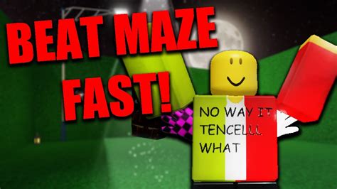 How To BEAT The ELUDE MAZE The FASTEST Way Roblox Slap Battles YouTube