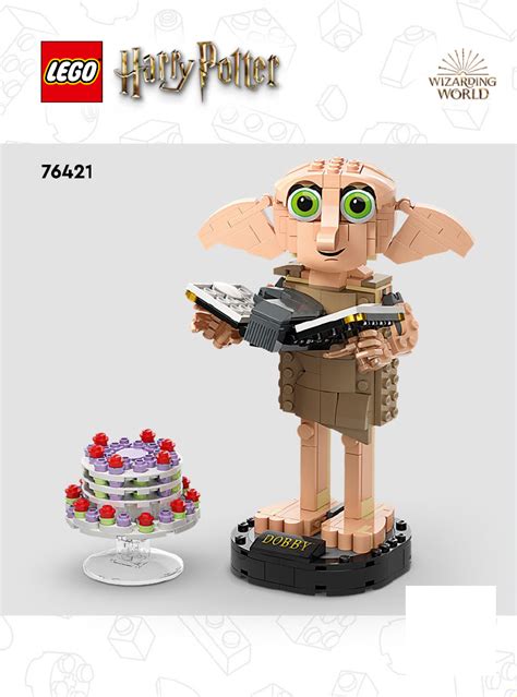 Manual Lego Set Harry Potter Dobby The House Elf