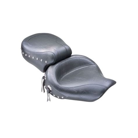 Mustang One Piece Wide Touring Seat Studded Wide Glide Only