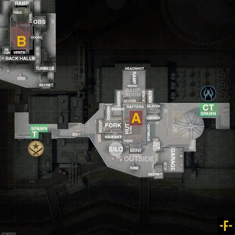 Csgo All Map Callouts Overviews For Competitive Maps 2025