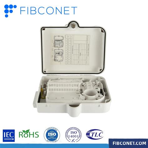 Ftth Ip Waterproof Plc Splitter Fiber Optic Plastic Distribution Box