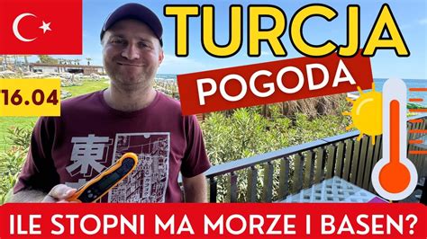 Turcja Pogoda Ile Stopni Ma Morze I Baseny Riwiera Turecka