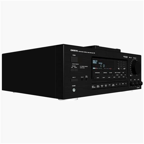 스테레오 수신기 Onkyo Tx Sv515pro 3d 모델 Turbosquid 896120