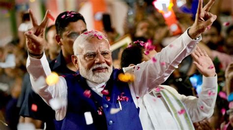 India Election Pm Narendra Modis Coalition Wins Majority In Parliament After Vote World News