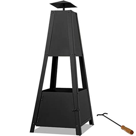 Buy Patio Heater Pyramide Fireplace Charcoal Wood Burning Garden