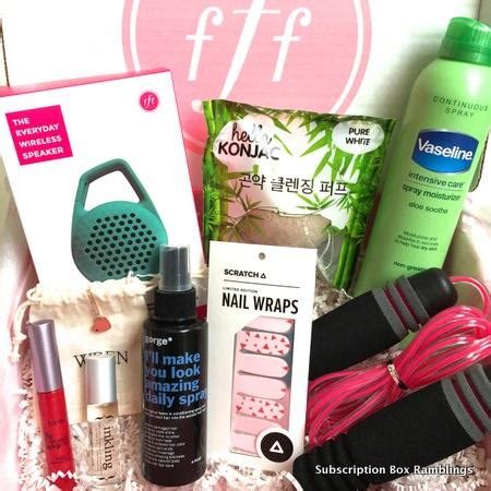 FabFitFun Review Coupon Code Summer 2015 Subscription Box Ramblings