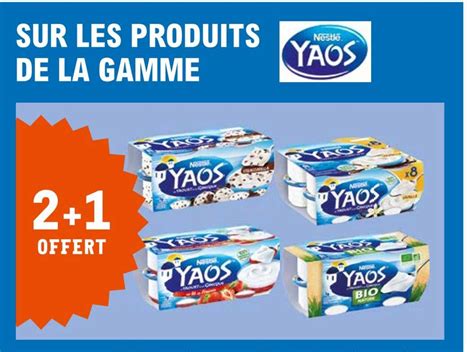 Promo La Gamme Nestl Yaos Chez E Leclerc Icatalogue Fr