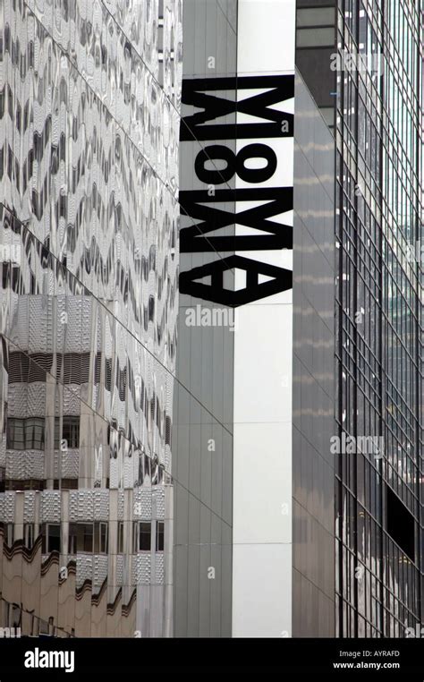 Moma New York Exterior Hi Res Stock Photography And Images Alamy