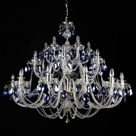 Ocean Crystal Chandelier — Wranovsky Bohemian Crystal Chandeliers