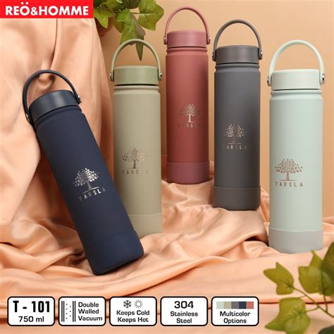 Jual Reo Homme Termos Insulated Full Color Botol Minum Stainless Double