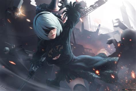 Share More Than 72 Nier Automata Wallpaper 4k Super Hot Vn