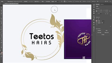 Teetos Logo Illustrator Tutorial Youtube