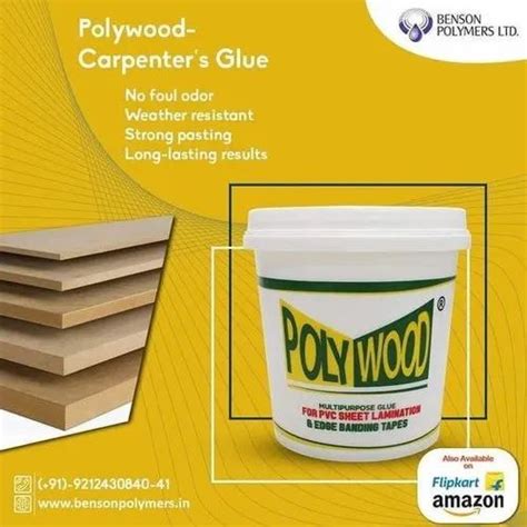 Polywood Adhesive For Pvc Sheets Pasting To Walls 25 Litres At ₹ 400