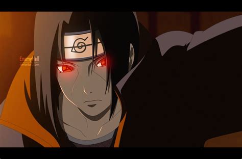 Itachi Uchiha Shiny Eyes By EnemyHell Eyes Wallpaper Naruto