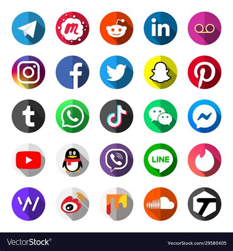 Logos Of Social Media
