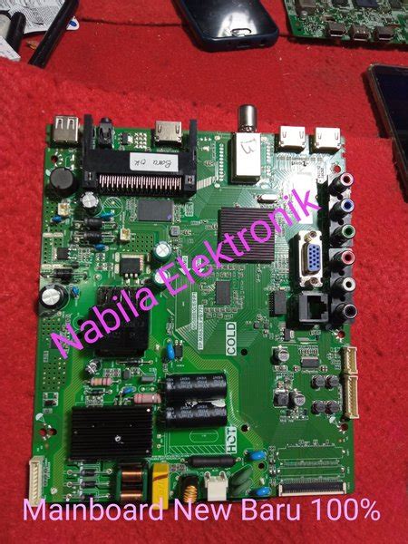 Jual TCL L32S4900 MAINBOARD TV LED MOTHERBOARD MESIN TV MOBON