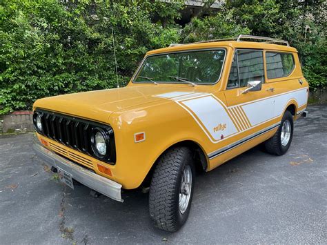 1978 International Harvester Scout II V8 Muscle Vintage Cars