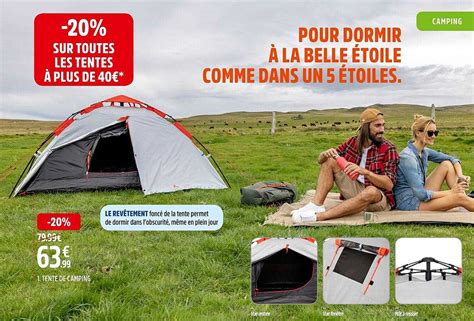 Promo Tente De Camping Chez Intersport ICatalogue Fr