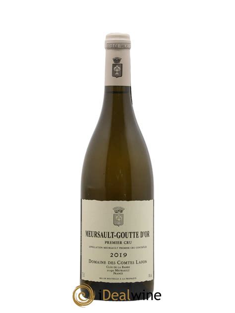 Buy Meursault Er Cru Goutte D Or Comtes Lafon Domaine Des Lot