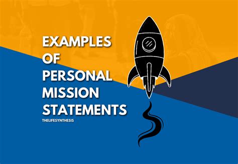 Personal Mission Statement Examples For Teenagers