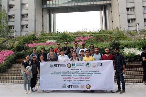 ait students joined global pbl program  shibaura institute