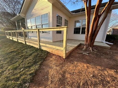 Custom Deck Boardwalk With Cable Railing Project Completed in ...