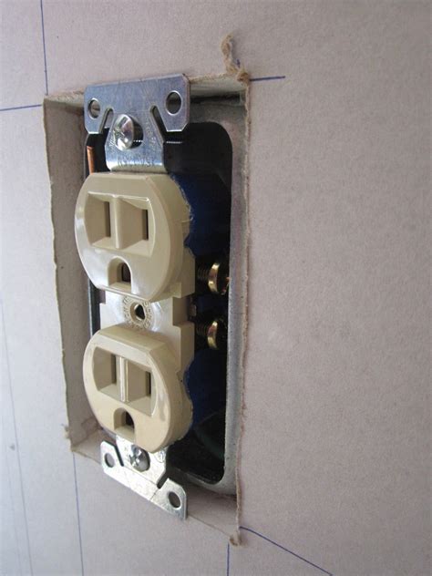 Drywall Fit Around Boxes And Mud Rings Device Support Diy Home