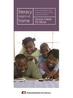 Literacy Begins At Home Teach Them To Read Ed Literacy Begins At