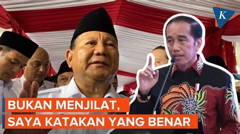 Saat Prabowo Puji Jokowi Dalam Pidatonya Di HUT Gerindra YouTube