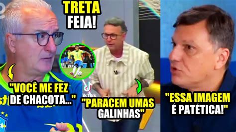 Treta Dorival Manda Recado Para Mauro C Zar Ap S Jornalista Detonar