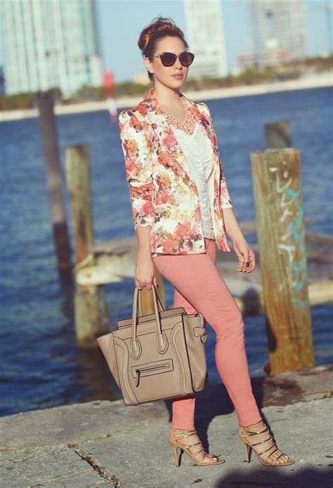 Floral Blazer Outfits For Womens Wardrobe Pretty Designs