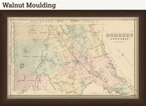 Hohokus Township New Jersey 1876 Replica Or Genuine Etsy