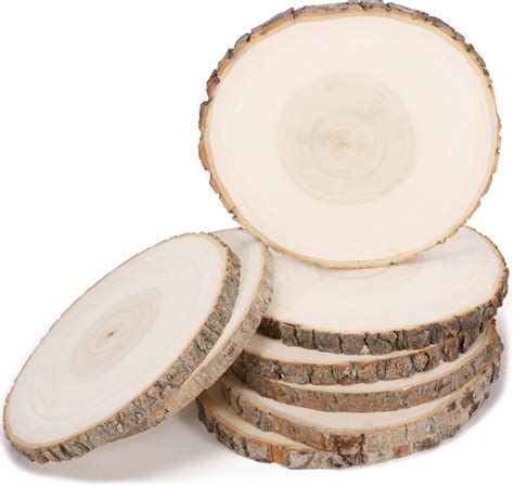 Amazon Set Of 10 8 9 Inch Wood Slices For Centerpieces Wood