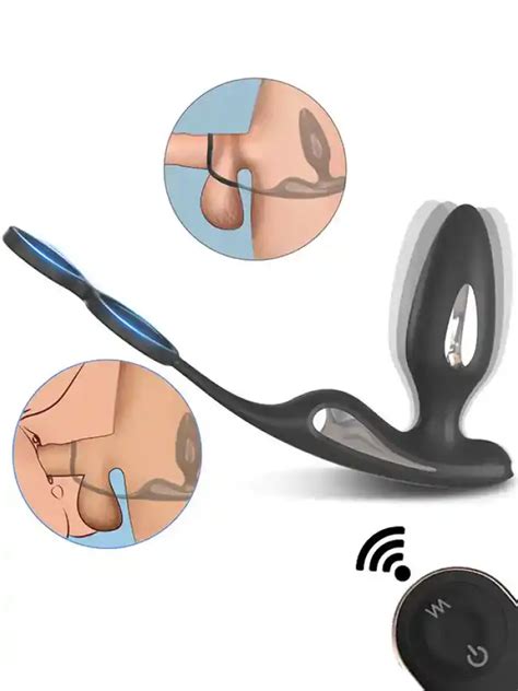 Penis Halkalı Şarjlı Giyilebilir Anal Vibratör fantezievi
