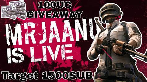 Pubg Mobile Live Rush Gameplay 200uc Giveaway 1500sub Complete