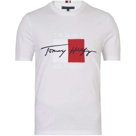 Tommy Hilfiger Signature T Shirt Relaxed Fit Mw0mw15331 Ybr